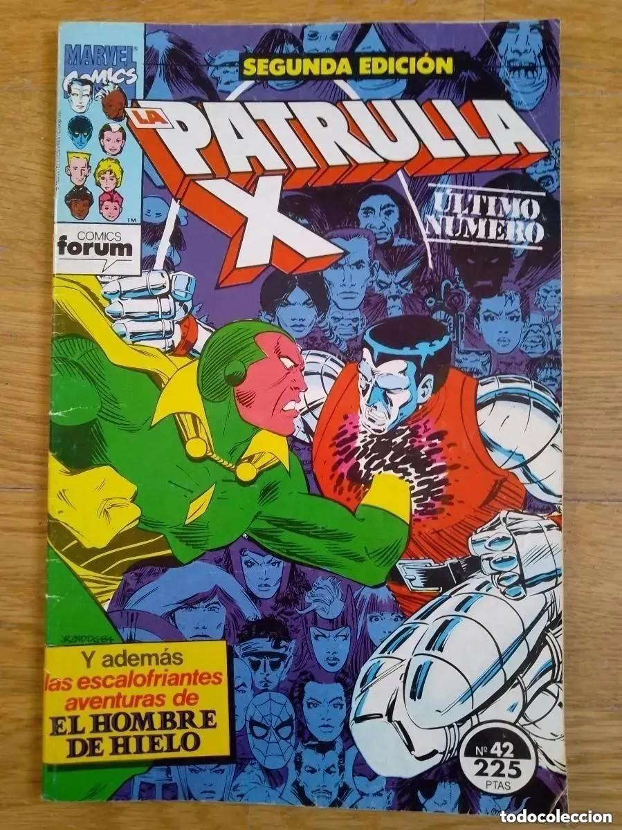 C&oacute;mics: PATRULLA X NUM 42. ULTIMO NUMERO. SEGUNDA EDICION. FORUM