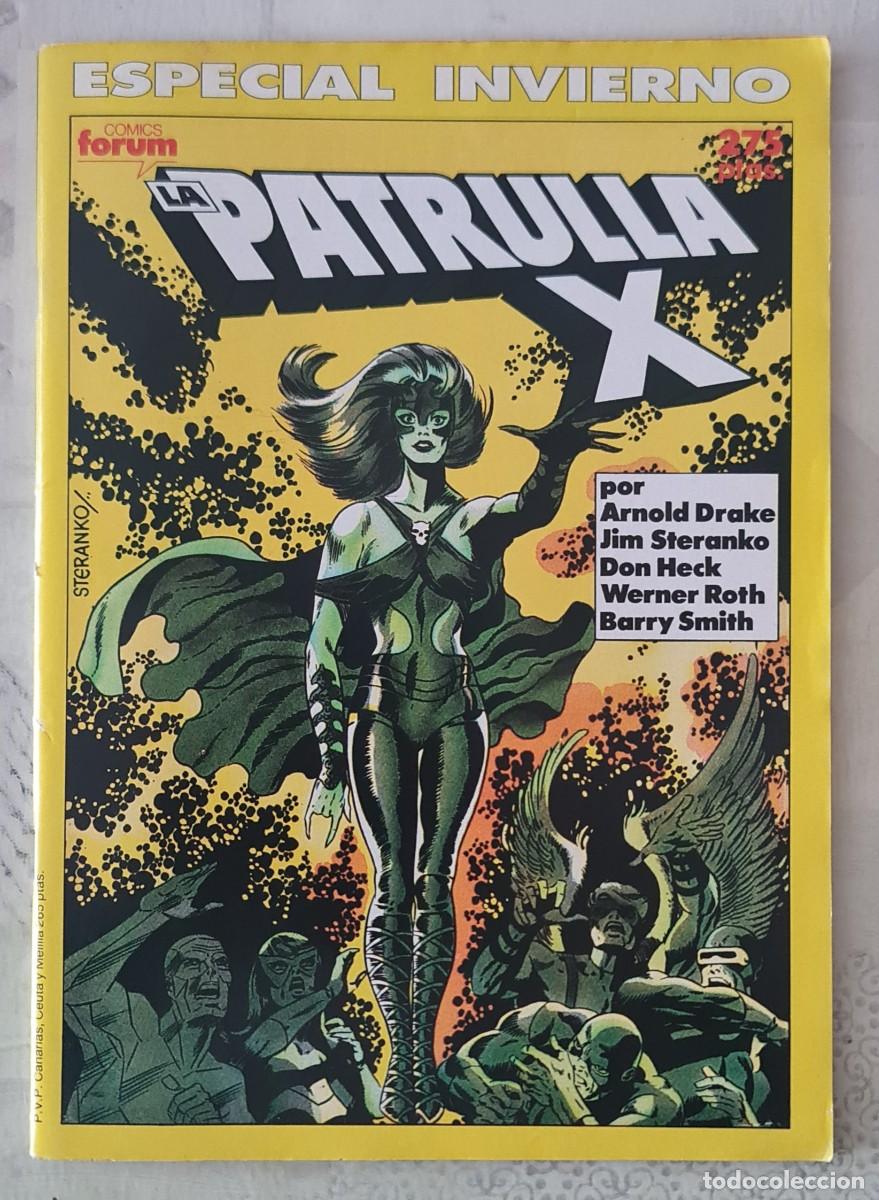 C&oacute;mics: LA PATRULLA-X ESPECIAL INVIERNO 1990. Comics Forum 1990.