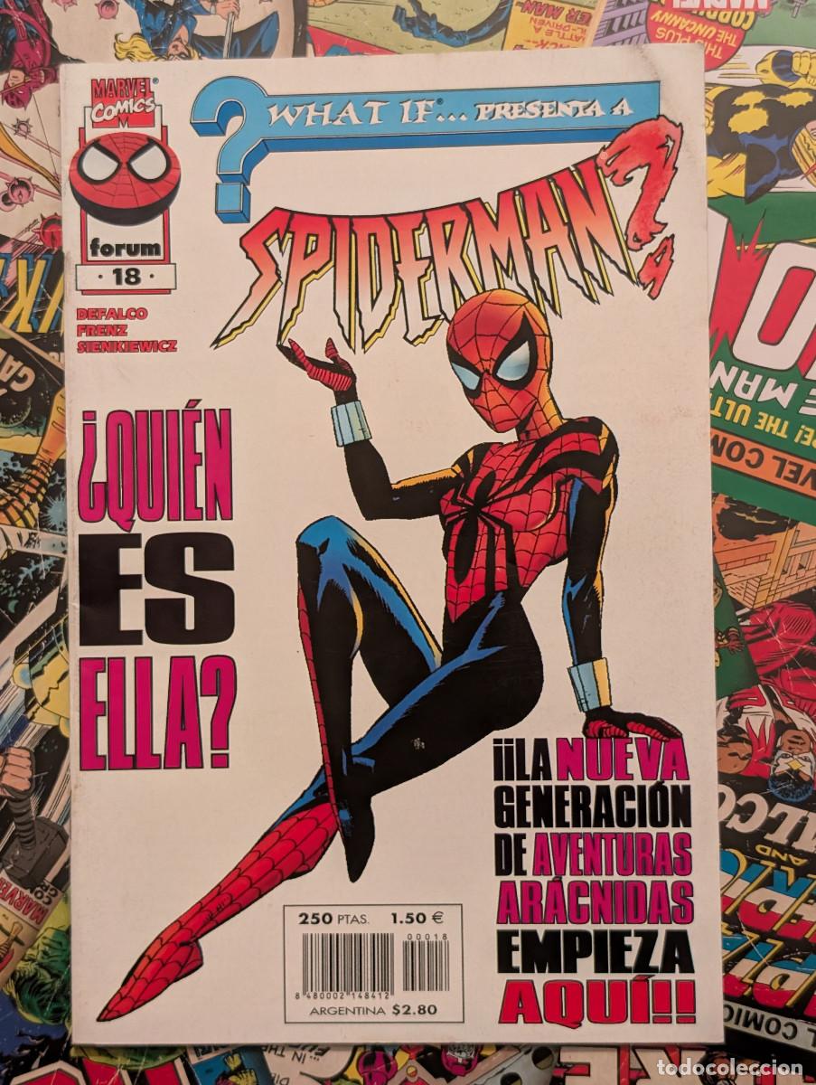 C&oacute;mics: WHAT IF VOL. 2 # 18 (FORUM) - PRESENTA A SPIDERMAN? (ORIGEN DE SPIDERGIRL) 1999