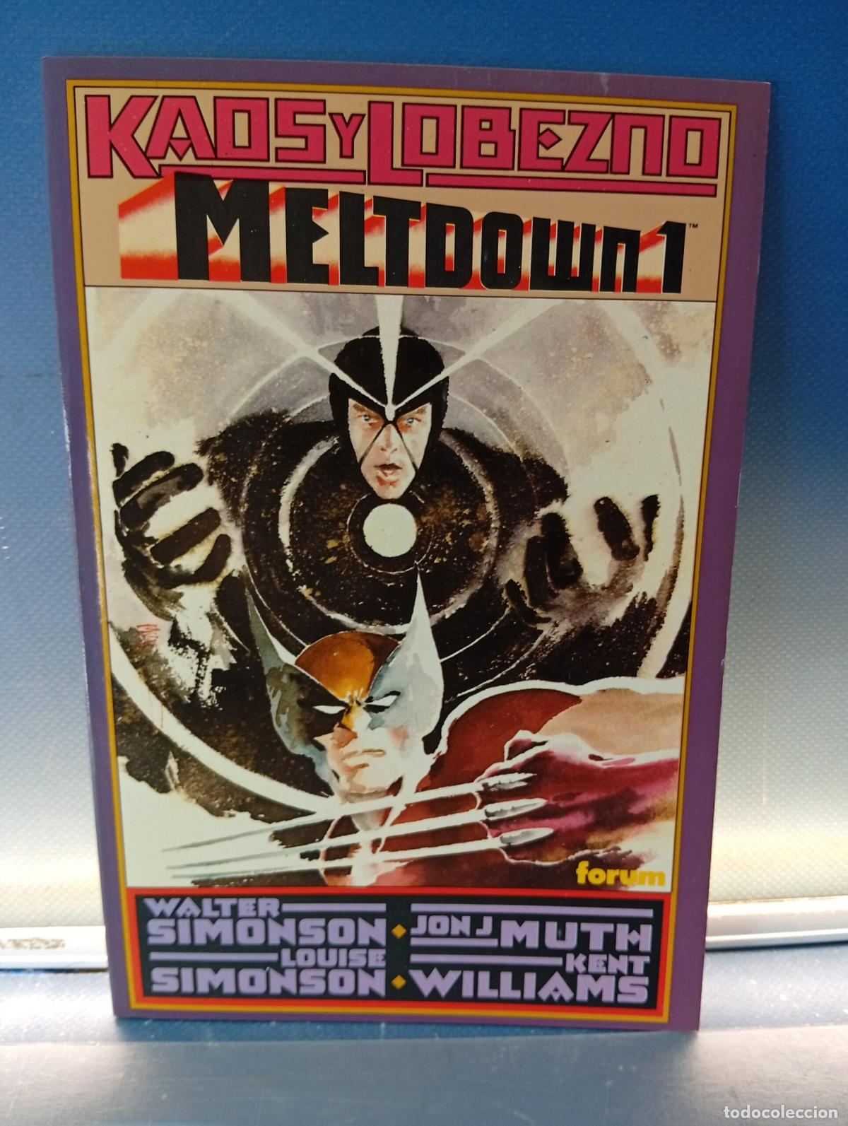 C&oacute;mics: Kaos y Lobezno, Meltdown 1- 4, Forum, Completo - Foto 2