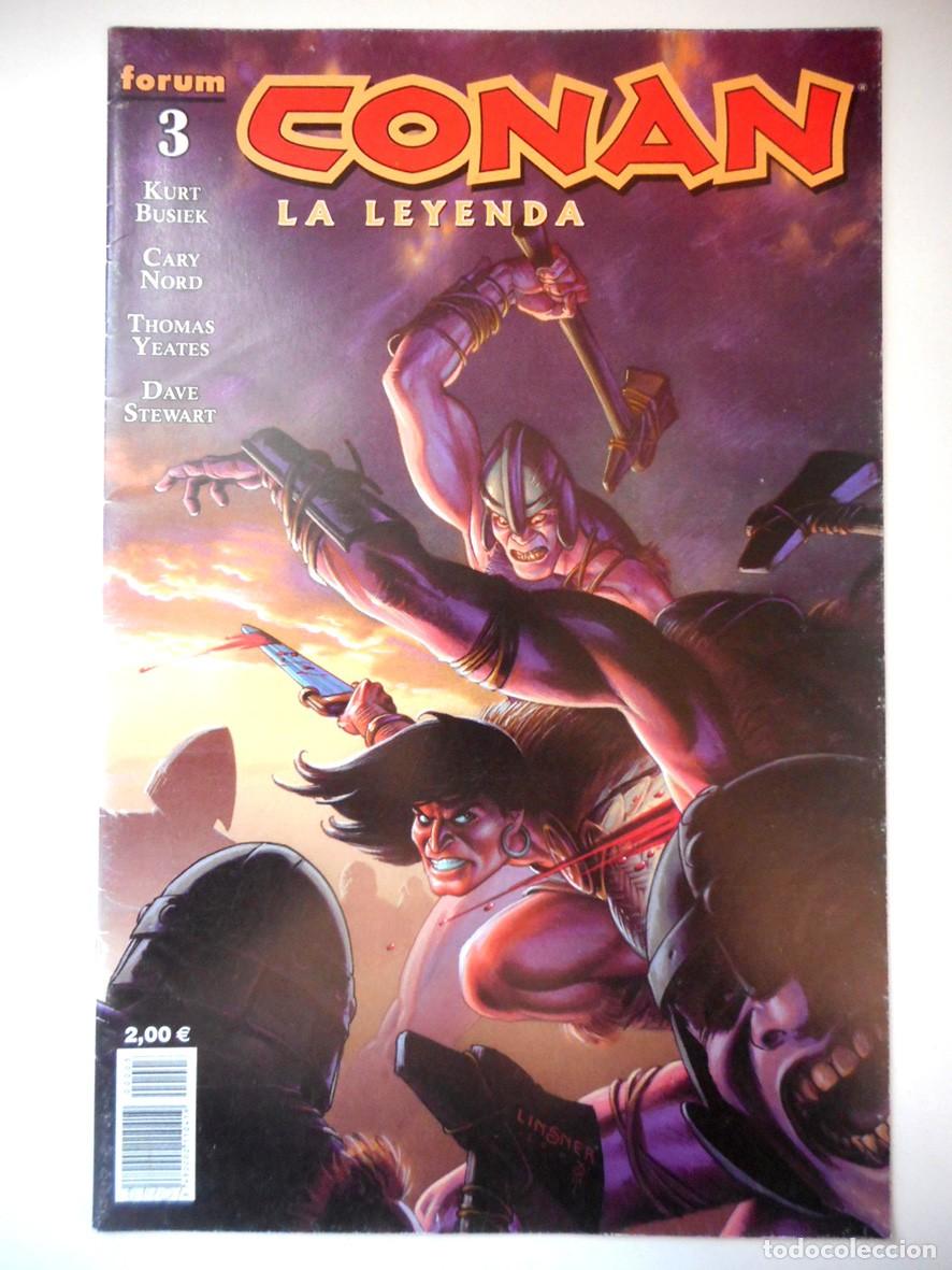C&oacute;mics: CONAN LA LEYENDA N&ordm;3 (FORUM-AGOSTO 2005) KURK BUSIEK-CAREY NORD