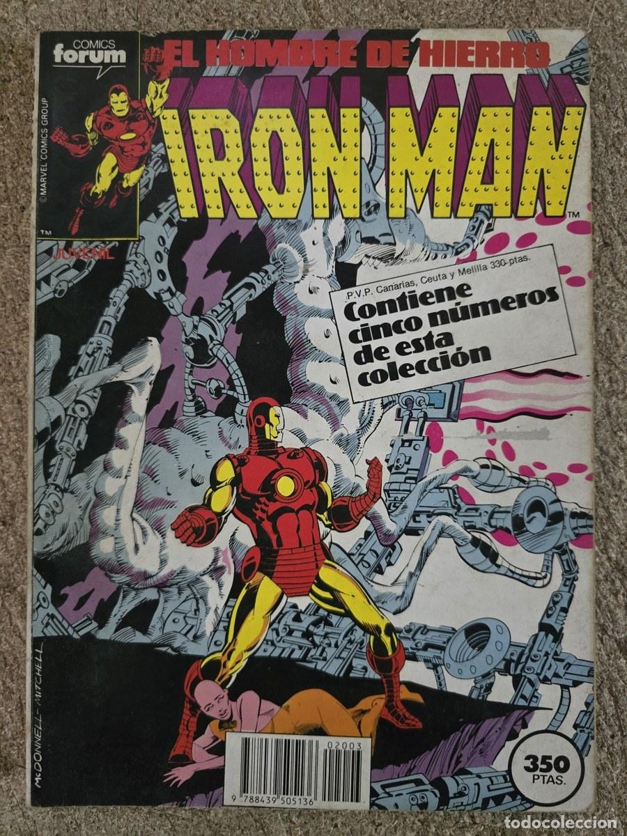 C&oacute;mics: El Hombre de Hierro.Retapado 26 al 30.Marvel.Forum