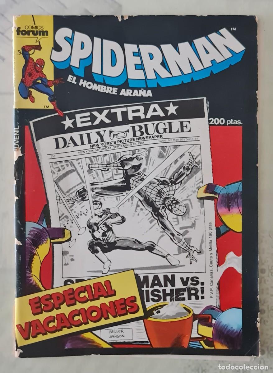 C&oacute;mics: SPIDERMAN ESPECIAL VACACIONES 1986 de Denny O'Neil y Frank Miller. Comics Forum 1986