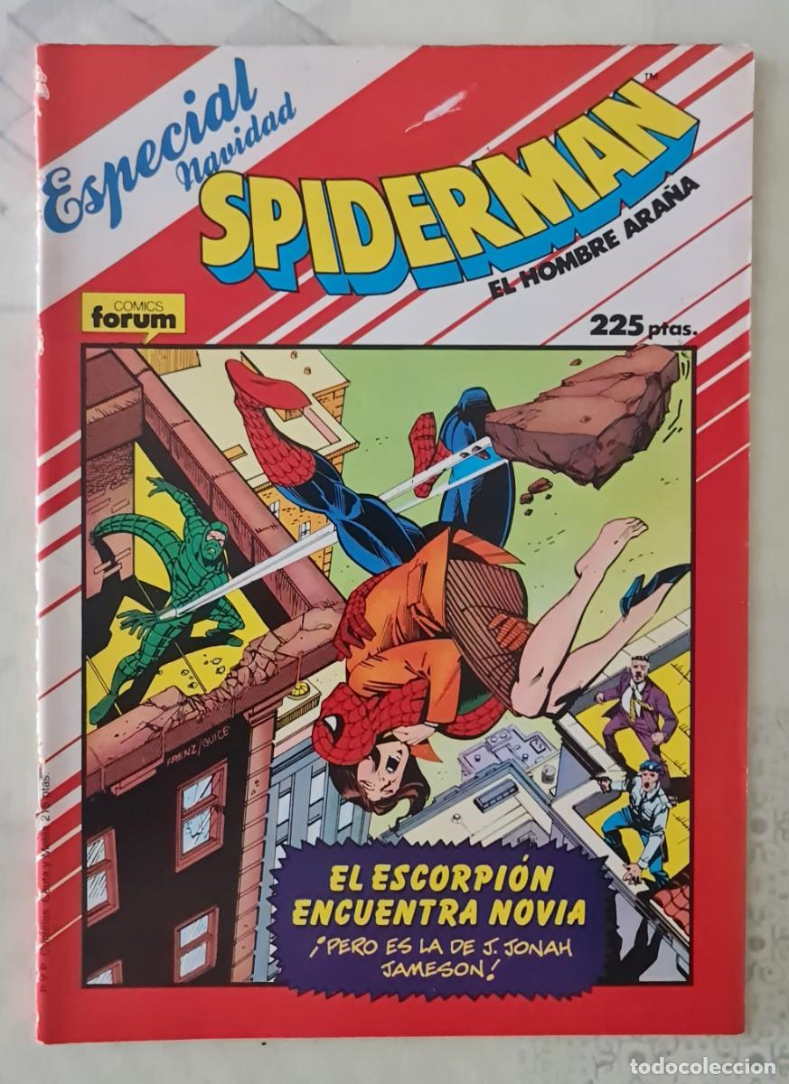 C&oacute;mics: SPIDERMAN ESPECIAL NAVIDAD 1987. Comics Forum 1987