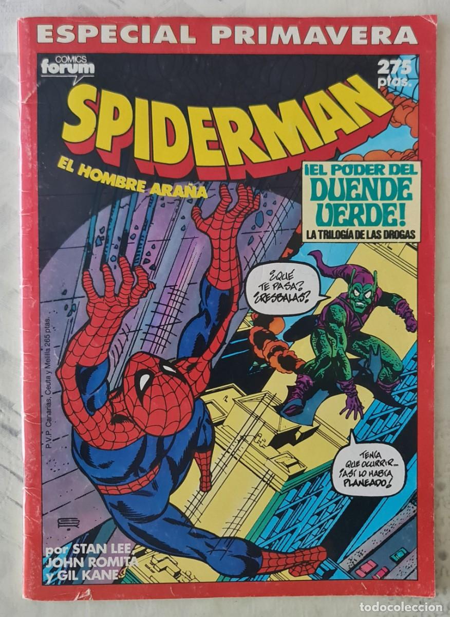 C&oacute;mics: SPIDERMAN ESPECIAL PRIMAVERA 1990 de Stan Lee y Gil Kane. Comics Forum 1990.