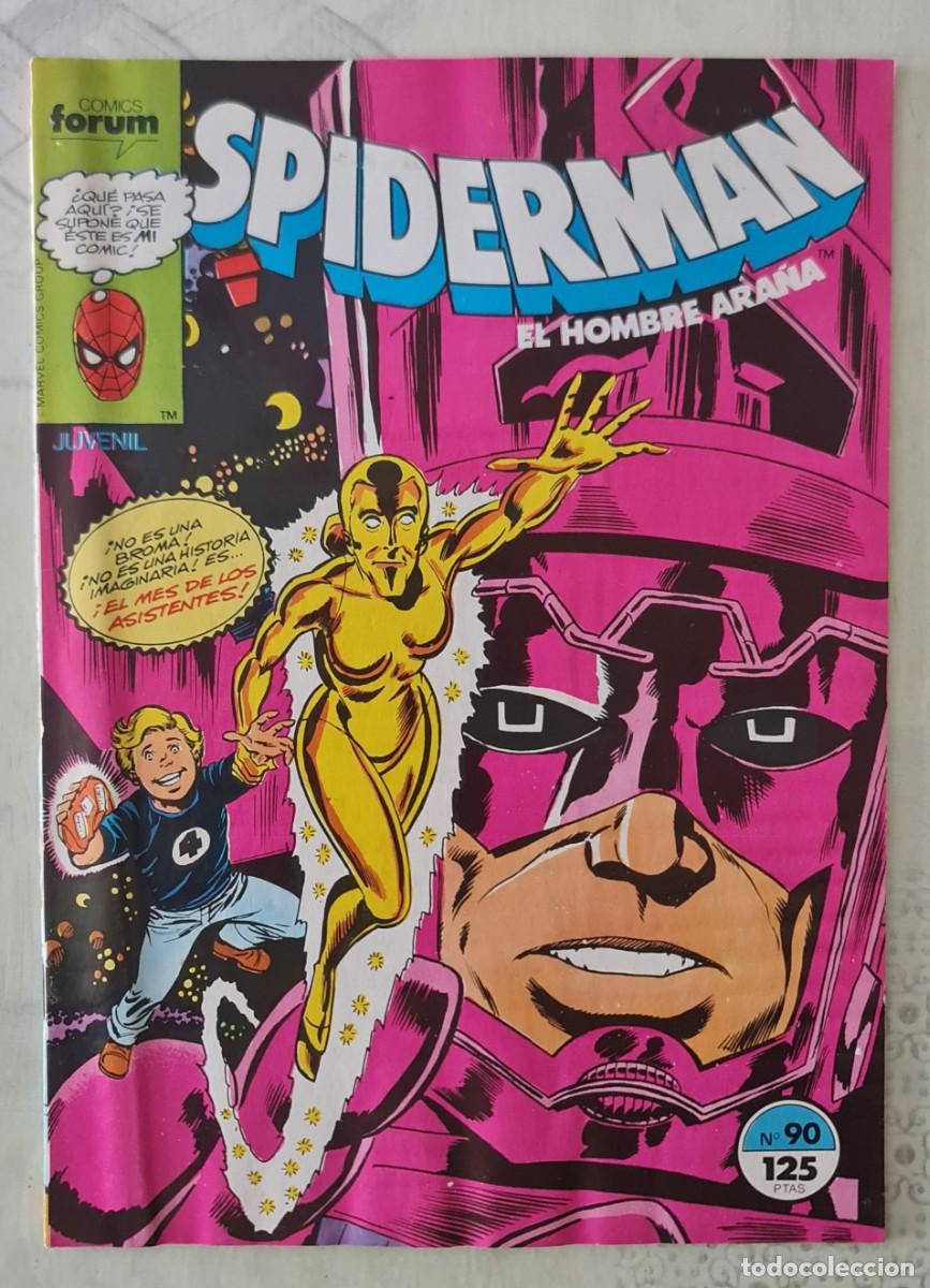 C&oacute;mics: SPIDERMAN Vol 1 n&ordm; 90. Comics Forum 1986