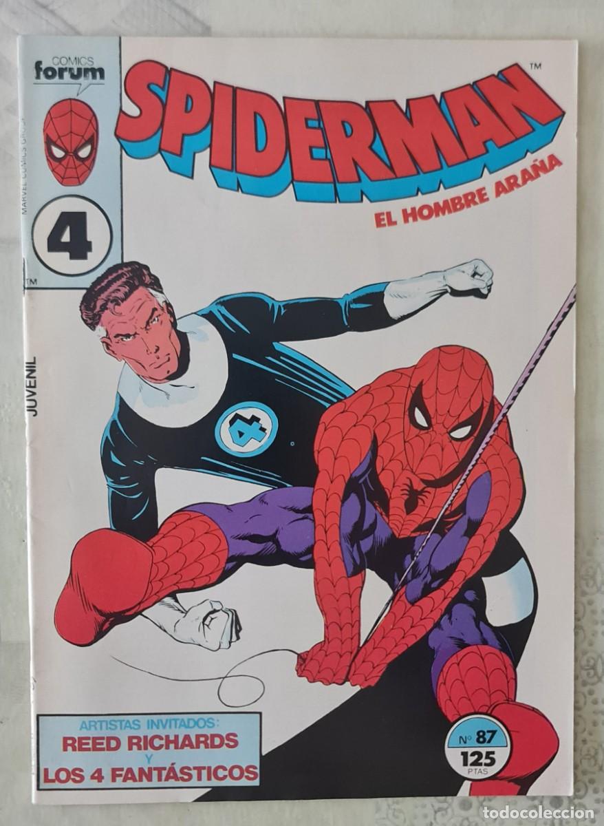 C&oacute;mics: SPIDERMAN Vol 1 n&ordm; 87. Comics Forum 1986
