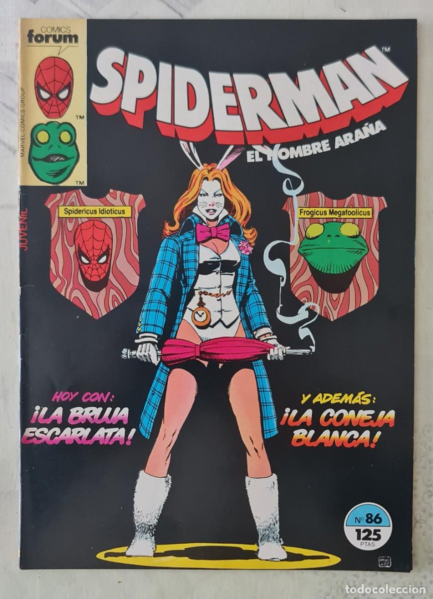 C&oacute;mics: SPIDERMAN Vol 1 n&ordm; 86. Comics Forum 1986 - Foto 1