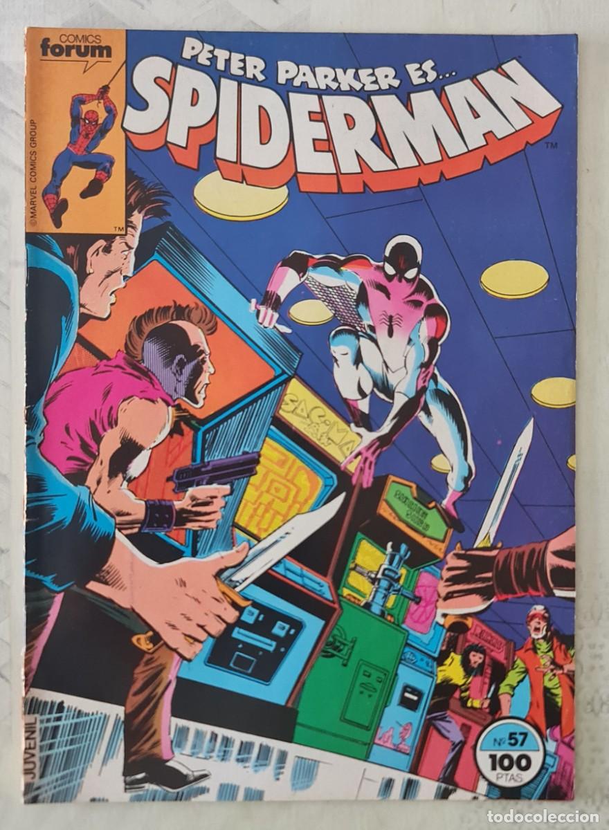 C&oacute;mics: SPIDERMAN Vol 1 n&ordm; 57. Comics Forum 1985 - Foto 1