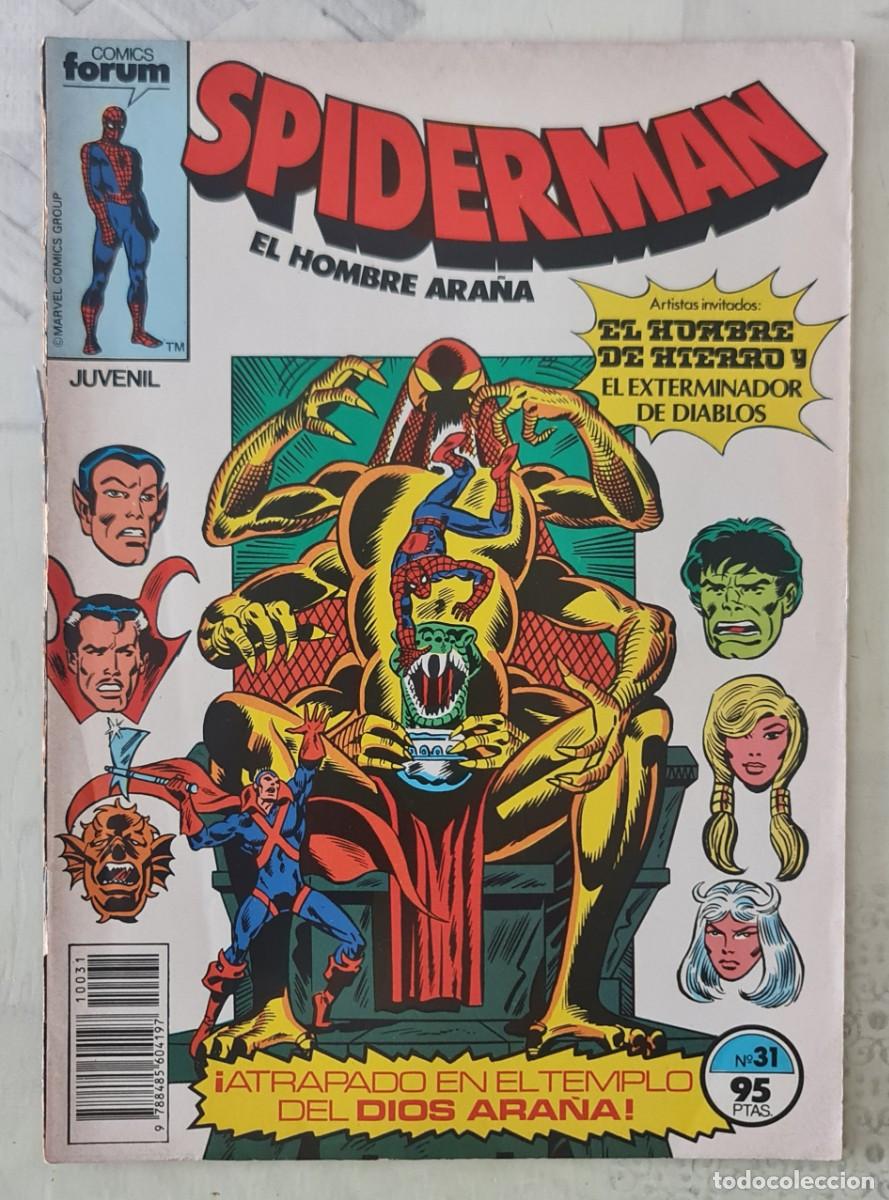 C&oacute;mics: SPIDERMAN Vol 1 n&ordm; 31. Comics Forum 1984 - Foto 1
