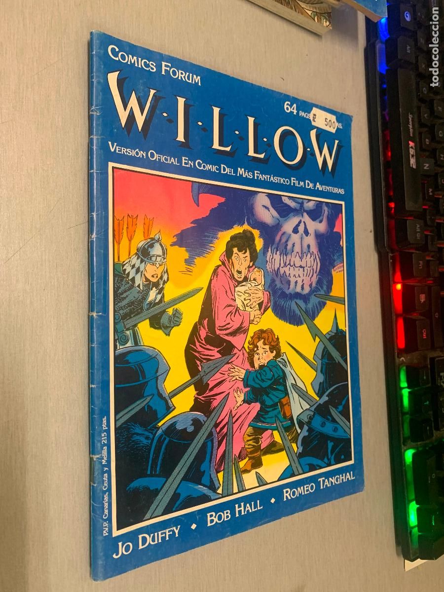C&oacute;mics: WILLOW, VERSI&Oacute;N OFICIAL EN C&Oacute;MIC DE LA PEL&Iacute;CULA / DUFFY, HALL, TANGHAL / C&Oacute;MICS FORUM 1988 - Foto 1
