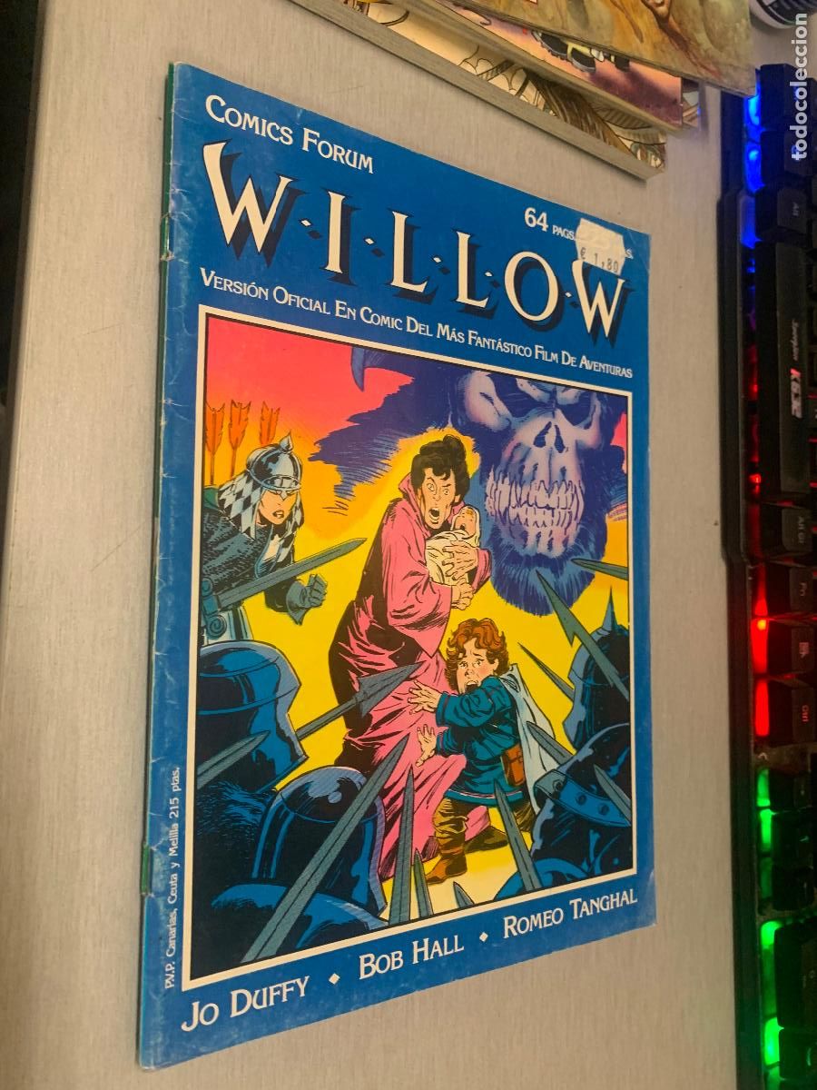 C&oacute;mics: WILLOW, VERSI&Oacute;N OFICIAL EN C&Oacute;MIC DE LA PEL&Iacute;CULA / DUFFY, HALL, TANGHAL / C&Oacute;MICS FORUM 1988 - Foto 1