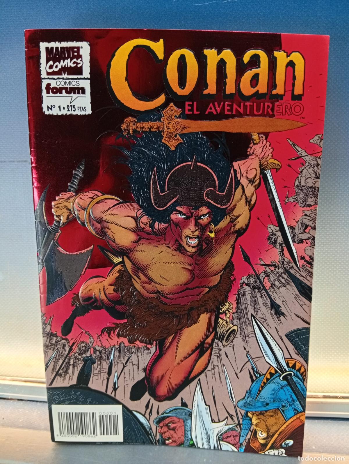 C&oacute;mics: Conan El Aventurero, Marvel Comics, Comics Forum, 1-14 Completa - Foto 3