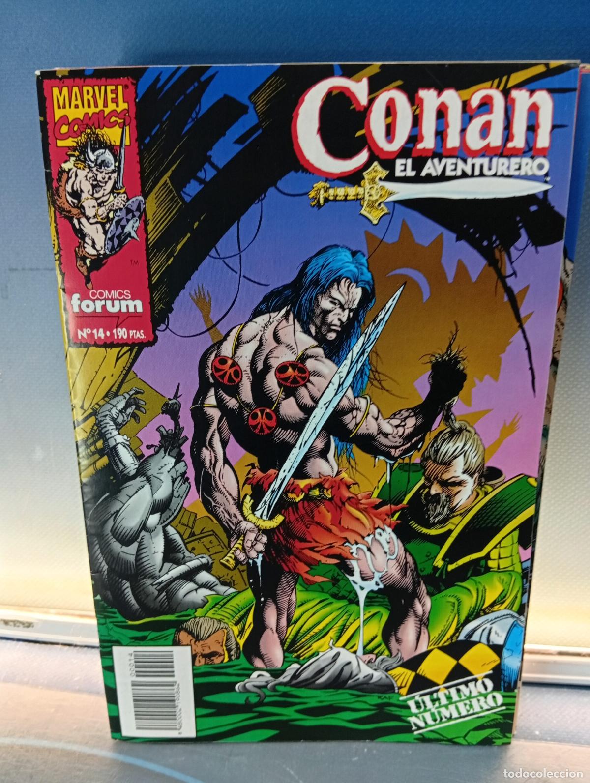 C&oacute;mics: Conan El Aventurero, Marvel Comics, Comics Forum, 1-14 Completa - Foto 6