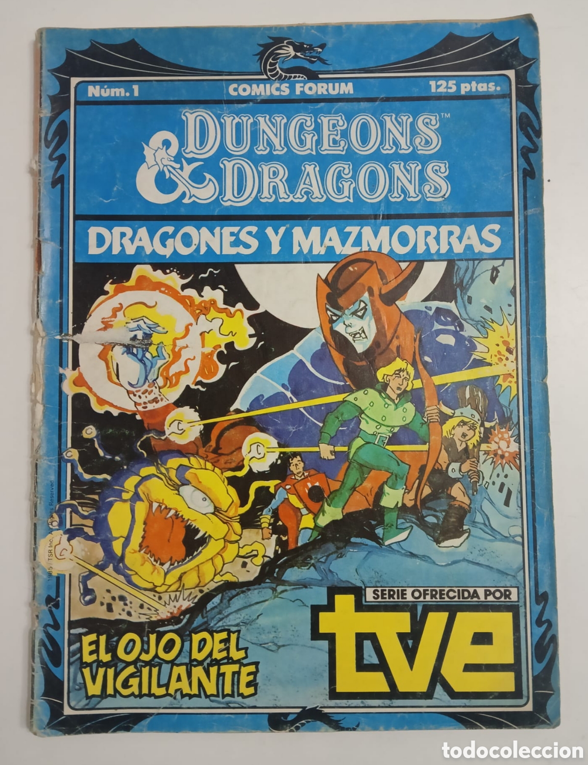 C&oacute;mics: Dungeons & Dragons - Dragones y Mazmorras - C&oacute;mics Forum - N&ordm; 1 - 1985