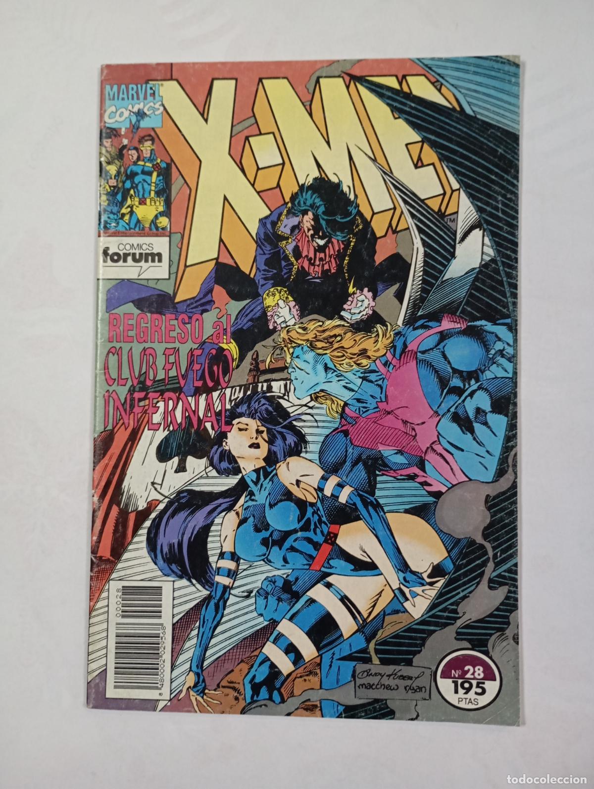 C&oacute;mics: X-MEN N&ordm; 28. MARVEL COMICS FORUM. TDKR96
