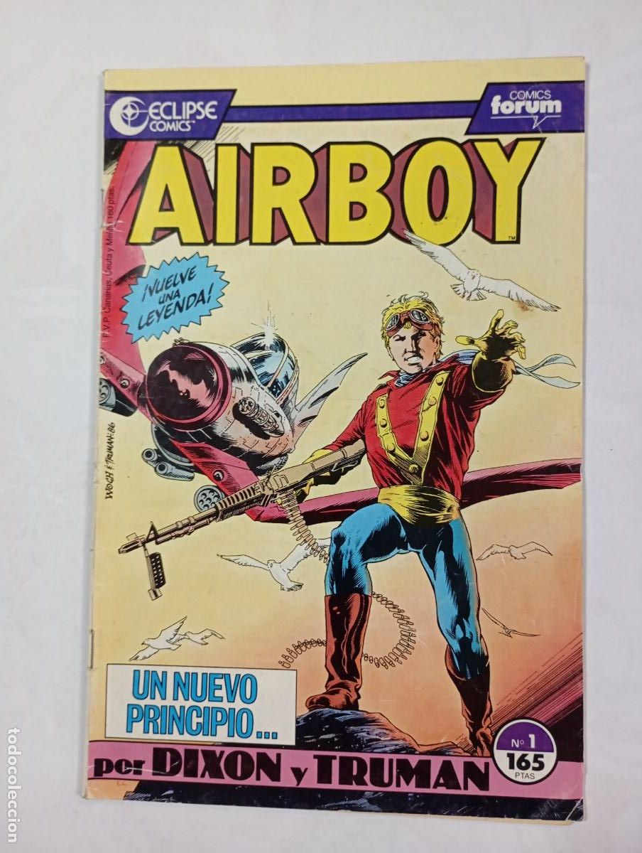 C&oacute;mics: AIRBOY N&ordm; 1. ECLIPSE COMICS. FORUM. TDKR96 - Foto 1