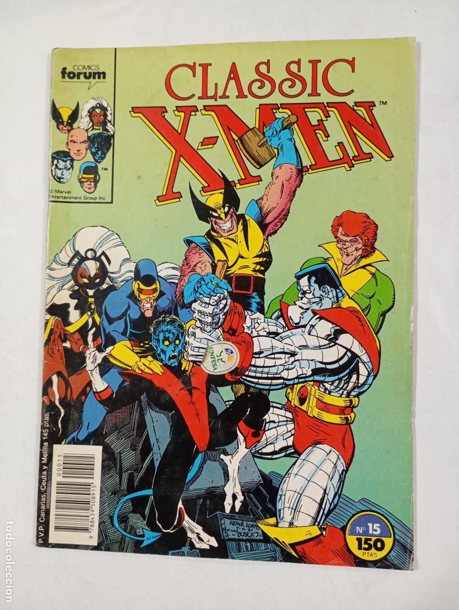 C&oacute;mics: CLASSIC X-MEN N&ordm; 15. COMICS. FORUM. TDKR96