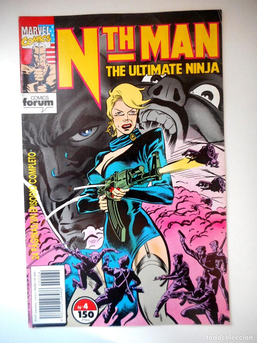 C&oacute;mics: NTH MAN THE ULTIMATE NINJA N&ordm;4 (FORUM-OCTUBRE 1991) LARRY HAMA - RON WAGNER