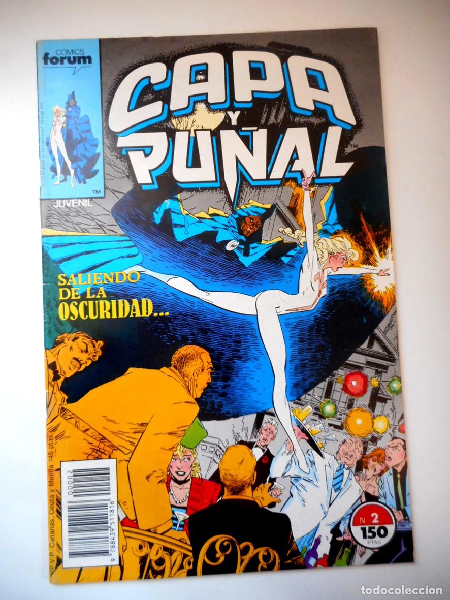 C&oacute;mics: CAPA Y PU&Ntilde;AL N&ordm;2 (FORUM-ABRIL 1989) BILL MANTLO-RICK LEONARDI