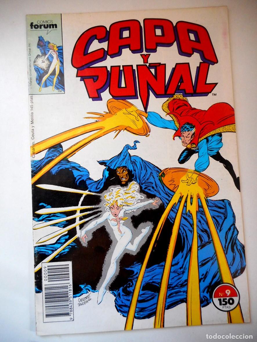C&oacute;mics: CAPA Y PU&Ntilde;AL N&ordm;9 (FORUM-NOVIEMBRE 1989) BILL MANTLO-BRET BLEVINS