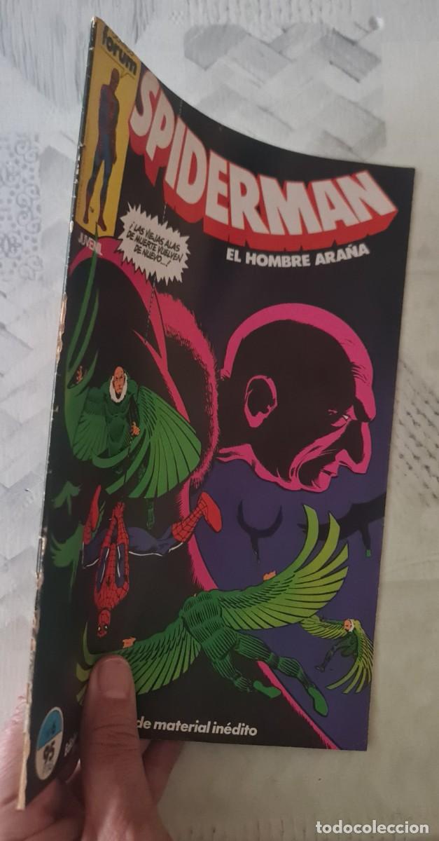 C&oacute;mics: SPIDERMAN Vol 1 n&ordm; 6. Procede de retapado. Comics Forum 1983 - Foto 3