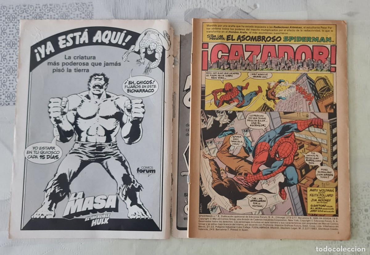 C&oacute;mics: SPIDERMAN Vol 1 n&ordm; 5. Comics Forum 1983 - Foto 3