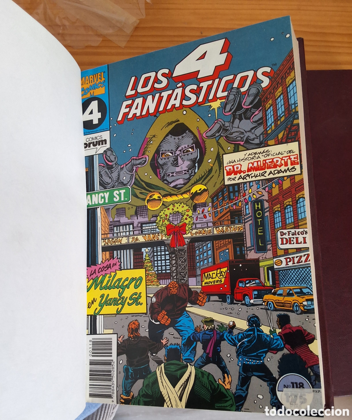 C&oacute;mics: Los 4 fant&aacute;sticos forum grapa tomo encuadernado con los n&uacute;meros del 118 al 134 &Uacute;ltimo n&uacute;mero