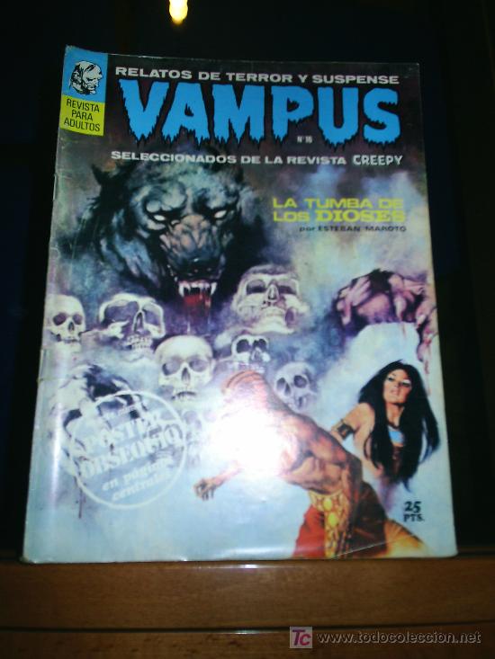 C&oacute;mics: VAMPUS NUM 16 SIN POSTER CENTRAL - Foto 1
