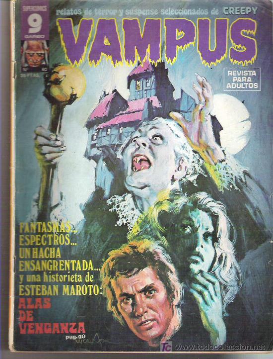 C&oacute;mics: VAMPUS - EL ASESINO DEL HACHA *** N&ordm;62 OCT 1976 - Foto 1