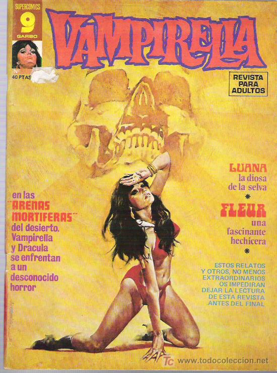 C&oacute;mics: VAMPIRELLA - ABRIL 1975 *** N&ordm;5 - Foto 1