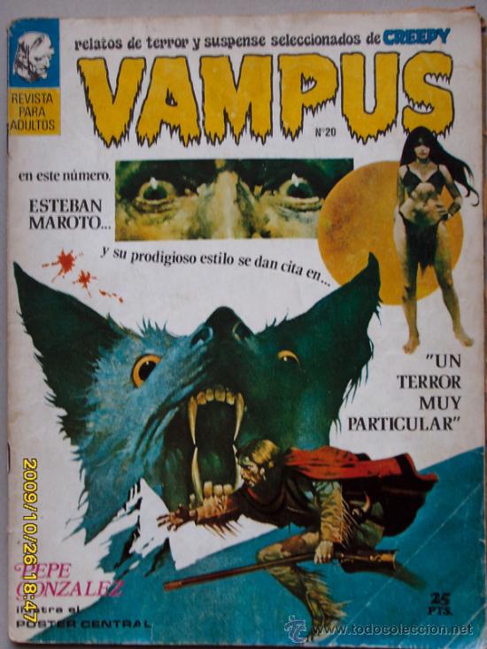 C&oacute;mics: VAMPUS - Relatos de Terror y suspense - Foto 1