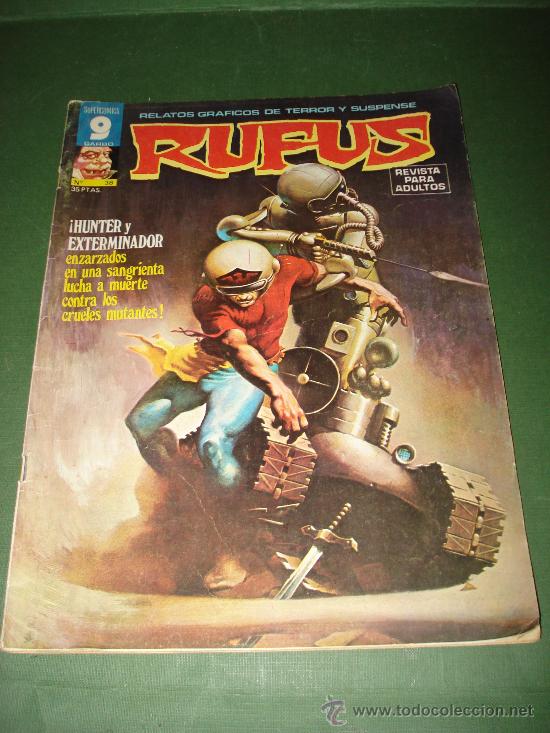 C&oacute;mics: GARBO . RUFUS ,Hunter y Exterminador .A&ntilde;o 1973 - Foto 1