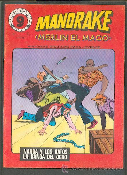 C&oacute;mics: SUPER COMICS GARBO, MANDRAKE N&ordm; 8, EDITORIAL GARBO - Foto 1