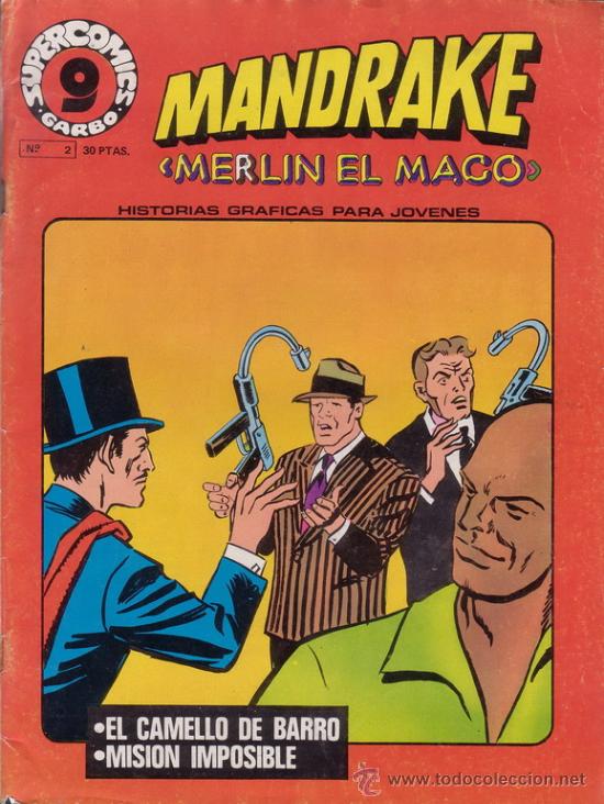 C&oacute;mics: MANDRAKE. MERLIN EL MAGO. N&ordm; 2. Super Comics Garbo. - Foto 1