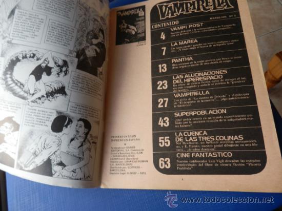 C&oacute;mics: VAMPIRELLA NUM. 4, GARBO  40 PTAS. - Foto 2