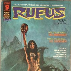 Cómics: RUFUS Nº 28 EDI. GARBO 1973 - JOSE ORTIZ, MARTIN SALVADOR, BRUCE JONES , ISIDRO MONES, LUIS BERMEJO,