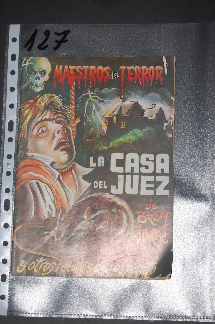C&oacute;mics: MAESTROS DEL TERROR LA CASA DEL JUEZ DE  BRAM STOKER - Foto 1