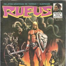 Cómics: RUFUS Nº 19 EDI. IBERO MUNDIAL 1974 - FERNANDO FERNANDEZ,JACK SPARLING,RICH CORBEN,LEO SUMMERS
