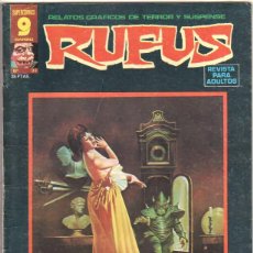 Cómics: RUFUS Nº 33 EDI. GARBO 1975 - F.THORNE, JOSE ORTIZ, ALEX TOTH, XIRINIUS