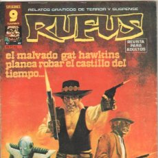 Cómics: RUFUS Nº 49 EDI. GARBO 1977 - E.R.CRUZ, CARMINE INFANTINO, LUI BERMEJO,