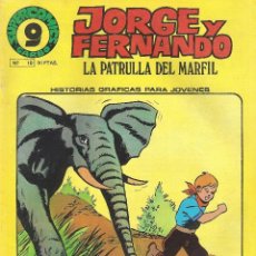 Cómics: JORGE Y FERNANDO Nº 19 - SUPERCOMICS GARBO - 1973. Lote 48199384