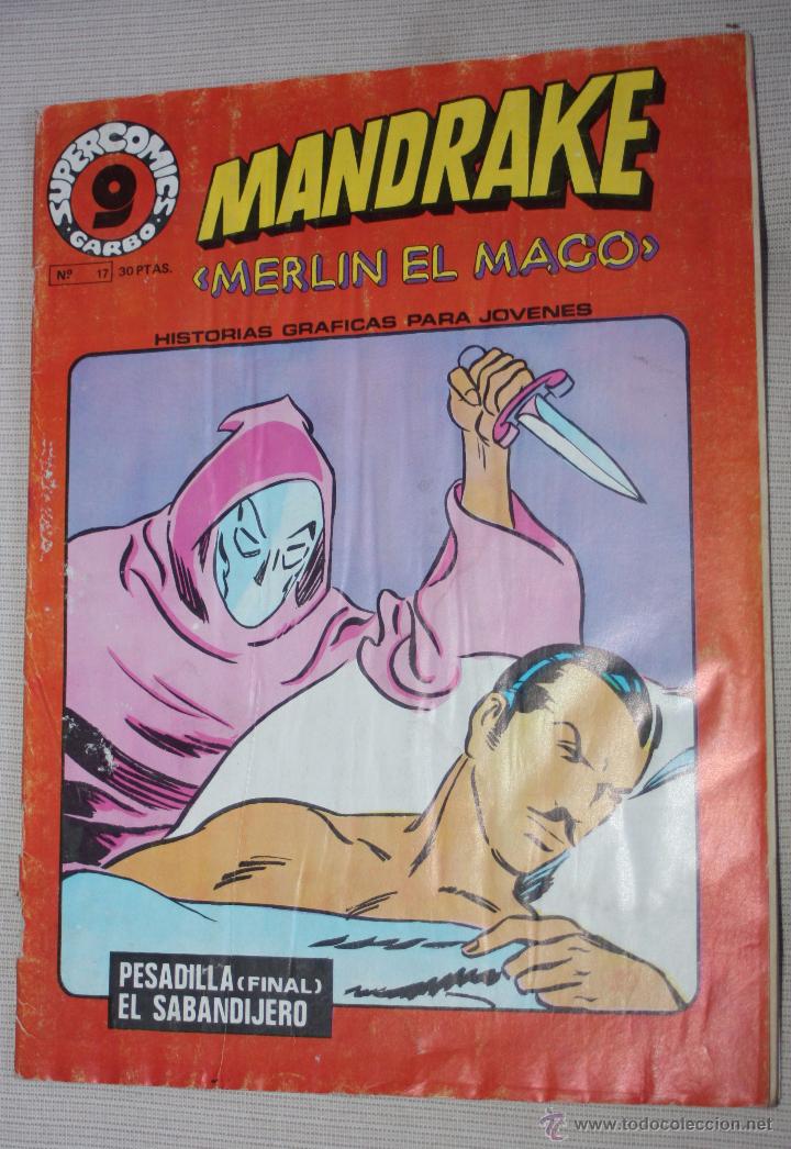 C&oacute;mics: MANDRAKE,  (Merlin el mago),  n&ordm; 17. - Foto 1