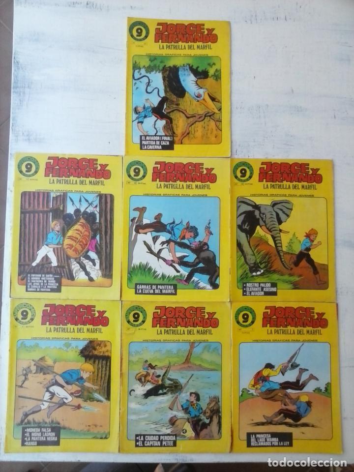 SUPERCOMICS GARBO - 7 NºS - JORGE Y FERNANDO - 1,4,7,13,16,19,22 (Tebeos y Comics - Garbo)