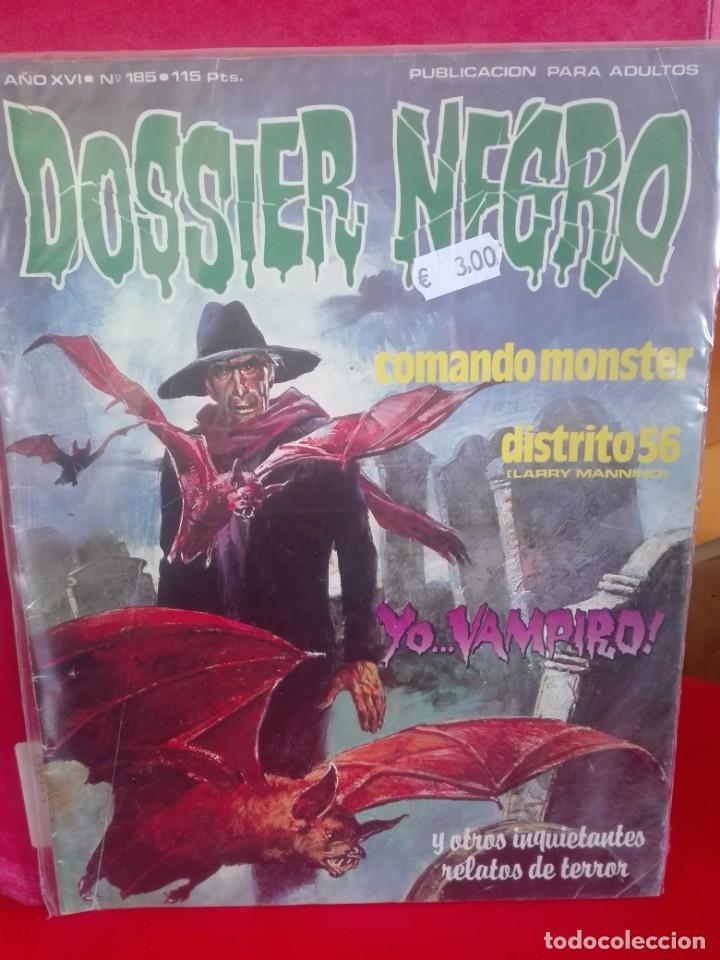 C&oacute;mics: DOSSIER NEGRO 185 PRIMERA EDICI&Oacute;N # - Foto 1