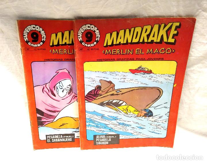 C&oacute;mics: Mandrake n&ordm; 14 y 17 Supercomics Garbo - Foto 1