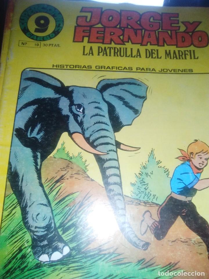 C&oacute;mics: JORGE Y FERNANDO, NUMERO 19, SUPERCOMIC GARBO , 1973 - Foto 1