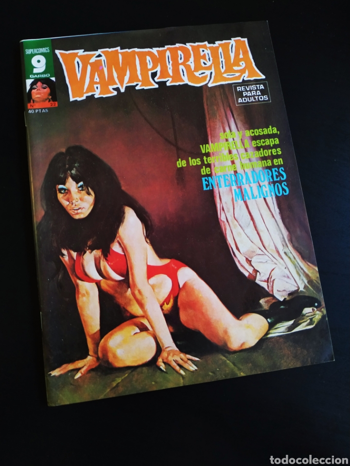 C&oacute;mics: DE KIOSCO VAMPIRELLA 22 GARBO - Foto 1