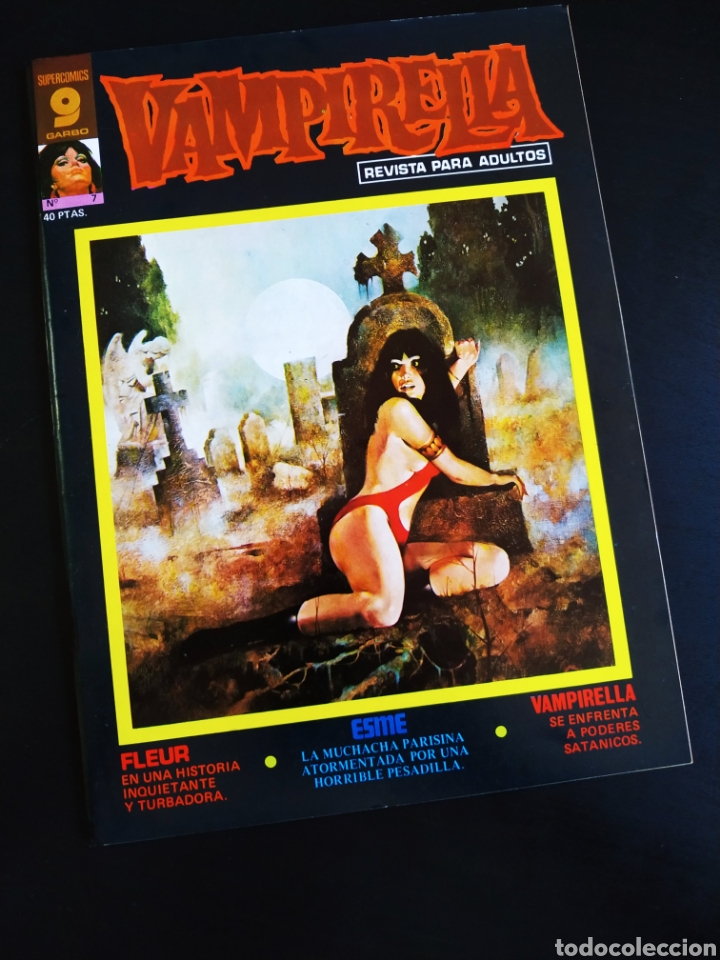 C&oacute;mics: DE KIOSCO VAMPIRELLA 7 GARBO - Foto 1