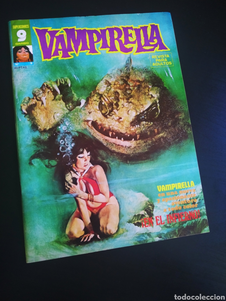C&oacute;mics: DE KIOSCO VAMPIRELLA 9 GARBO - Foto 1